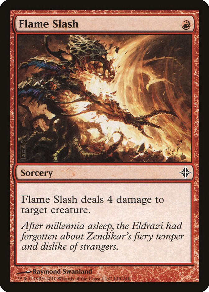 Flame Slash [Rise of the Eldrazi] | D20 Games