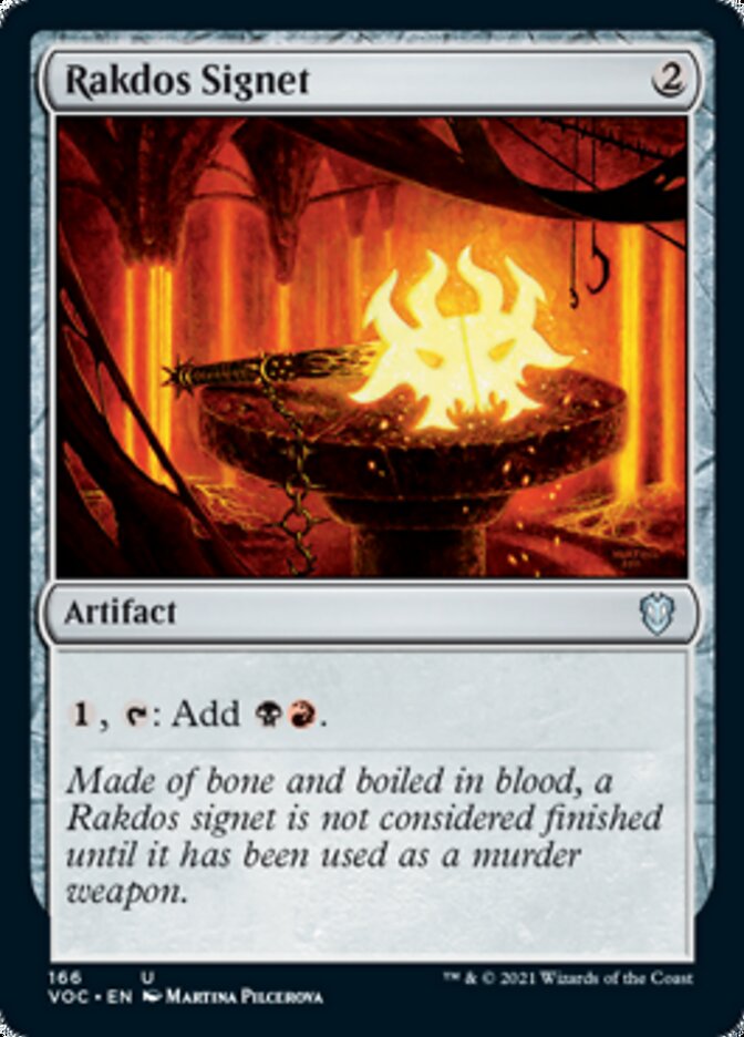 Rakdos Signet [Innistrad: Crimson Vow Commander] | D20 Games