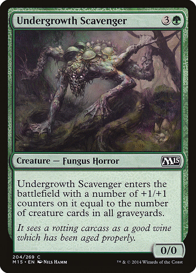 Undergrowth Scavenger [Magic 2015] | D20 Games