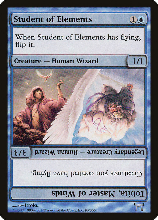 Student of Elements // Tobita, Master of Winds [Champions of Kamigawa] | D20 Games