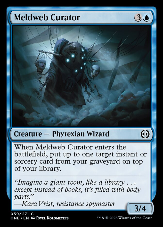 Meldweb Curator [Phyrexia: All Will Be One] | D20 Games