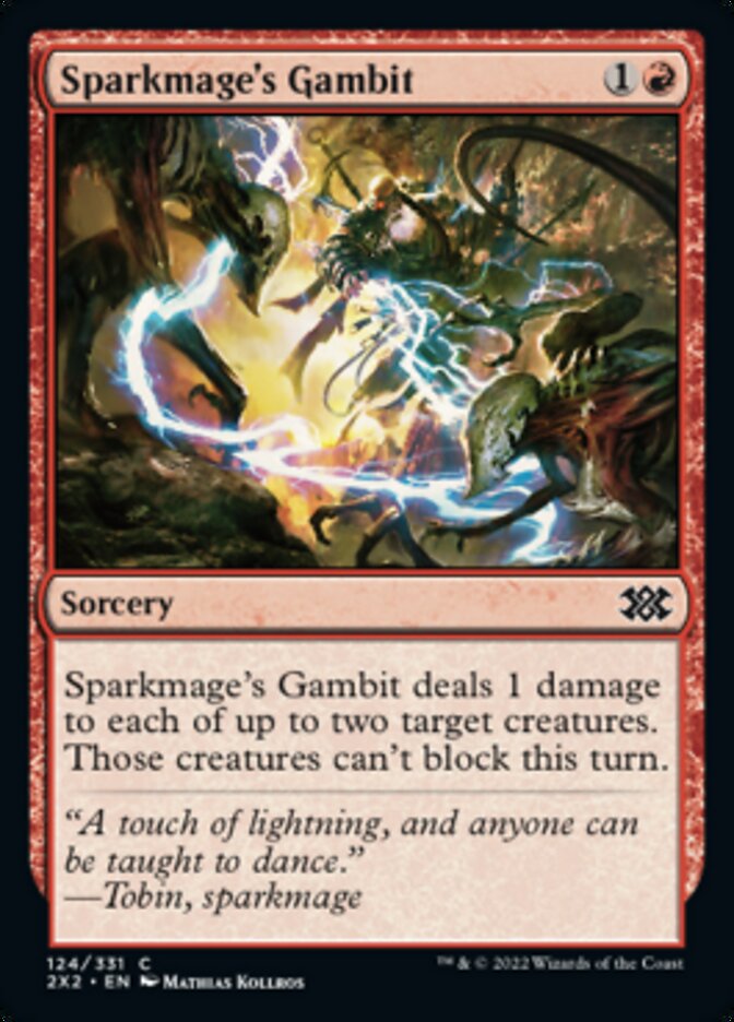 Sparkmage's Gambit [Double Masters 2022] | D20 Games