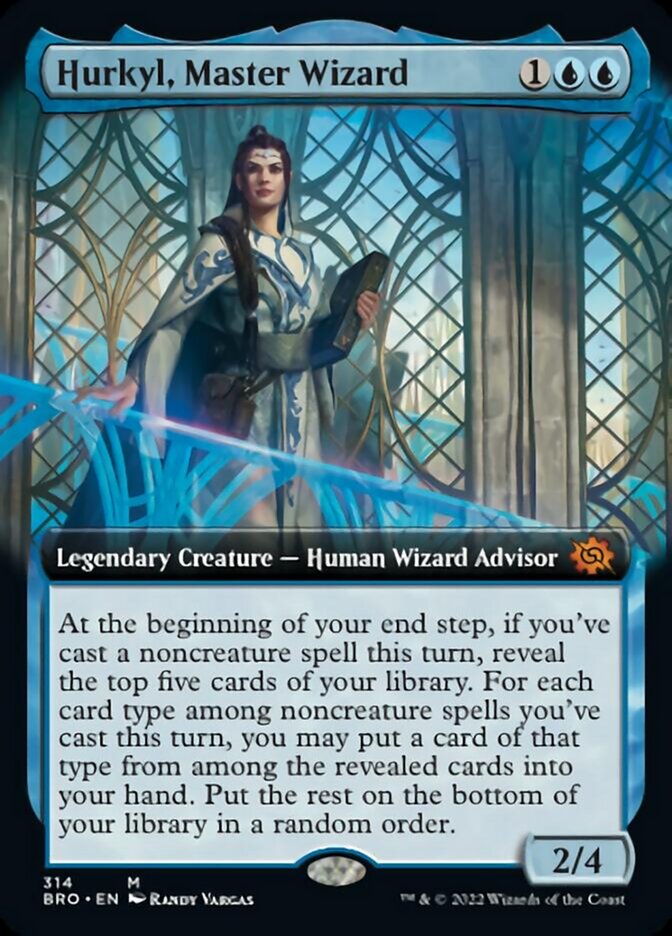 Hurkyl, Master Wizard (Extended Art) [The Brothers' War] | D20 Games