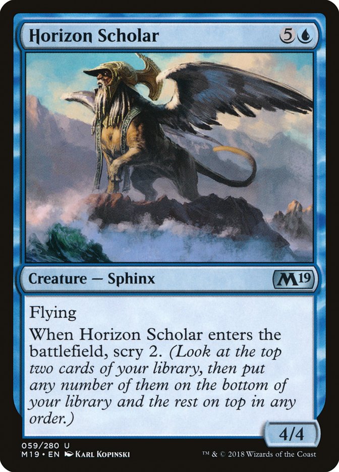 Horizon Scholar [Core Set 2019] | D20 Games