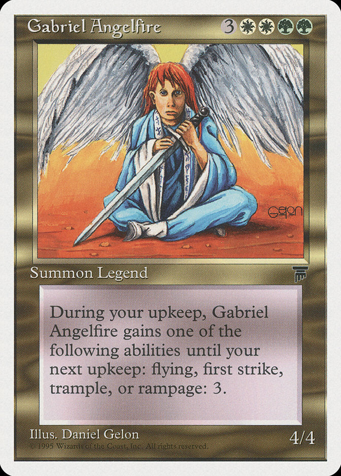 Gabriel Angelfire [Chronicles] | D20 Games