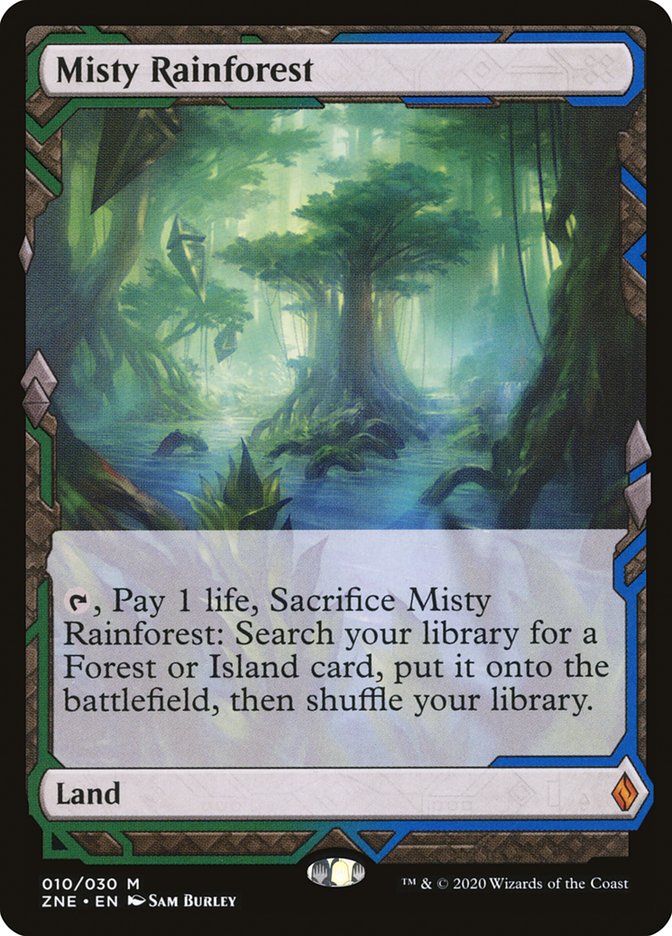 Misty Rainforest (Expeditions) [Zendikar Rising Expeditions] | D20 Games