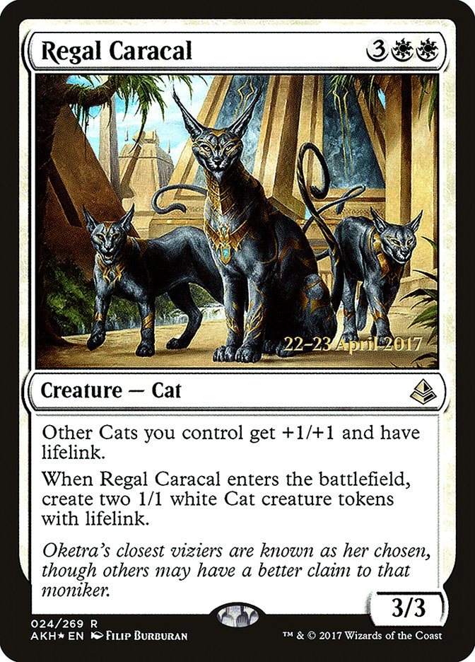 Regal Caracal  [Amonkhet Prerelease Promos] | D20 Games