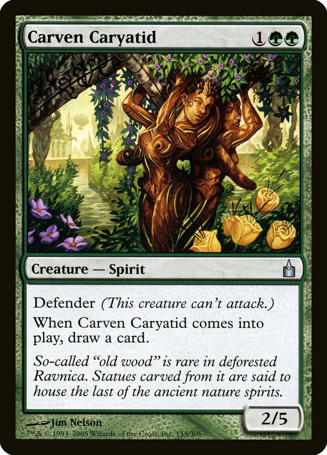 Carven Caryatid [Ravnica: City of Guilds] | D20 Games