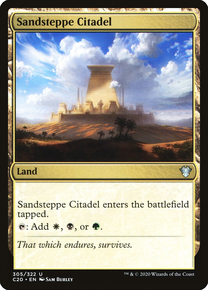 Sandsteppe Citadel [Commander 2020] | D20 Games