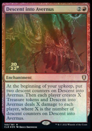 Descent into Avernus [Commander Legends: Battle for Baldur's Gate Prerelease Promos] | D20 Games