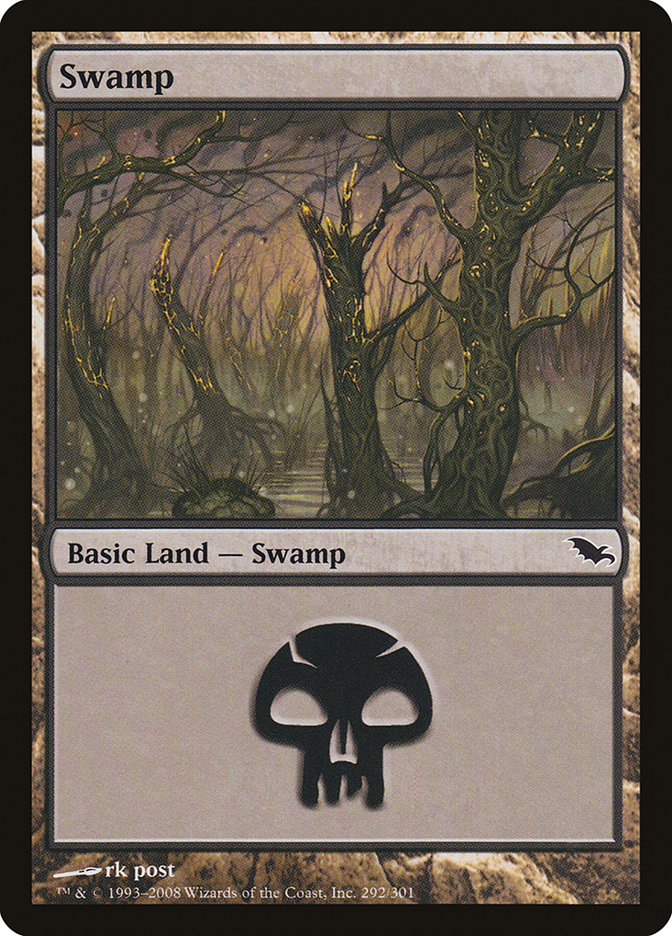 Swamp (292) [Shadowmoor] | D20 Games