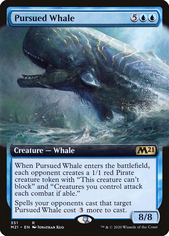 Pursued Whale (Extended) [Core Set 2021] | D20 Games