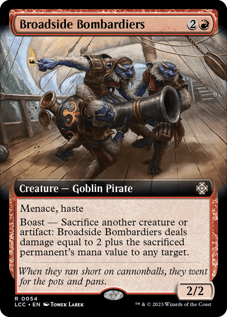 Broadside Bombardiers (Extended Art) [The Lost Caverns of Ixalan Commander] | D20 Games