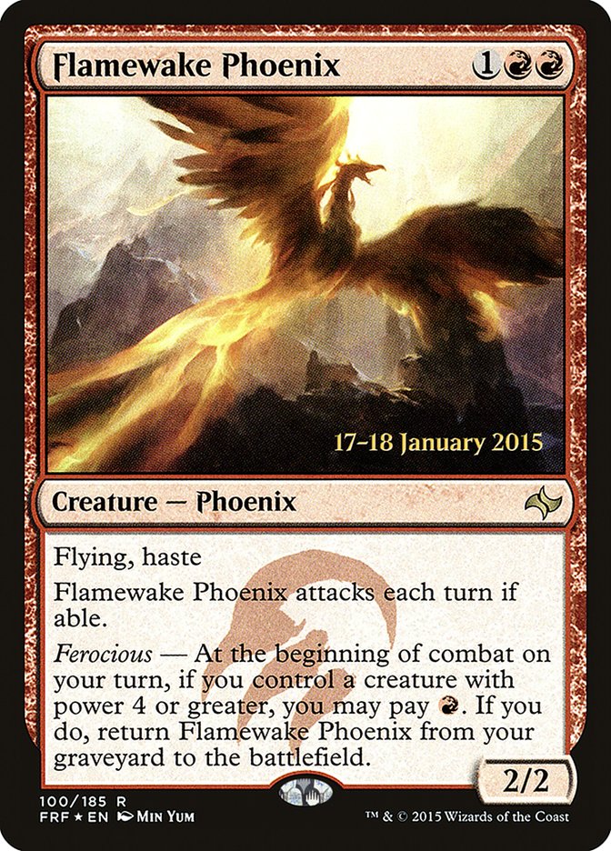 Flamewake Phoenix  [Fate Reforged Prerelease Promos] | D20 Games