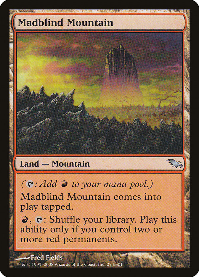 Madblind Mountain [Shadowmoor] | D20 Games