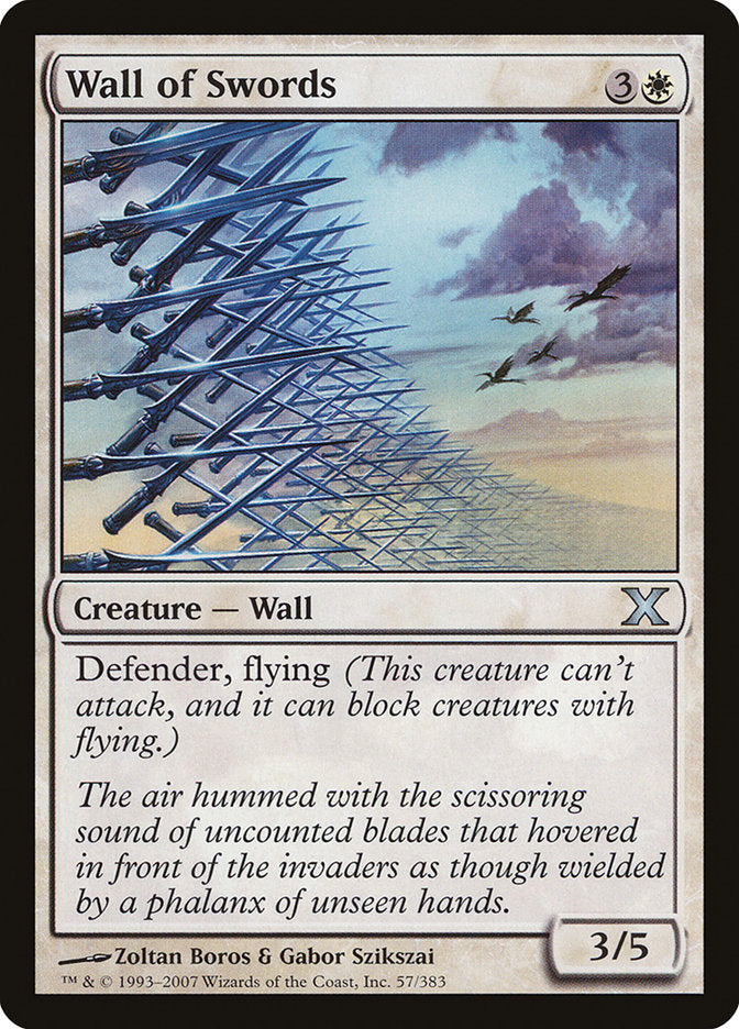 Wall of Swords [Tenth Edition] | D20 Games