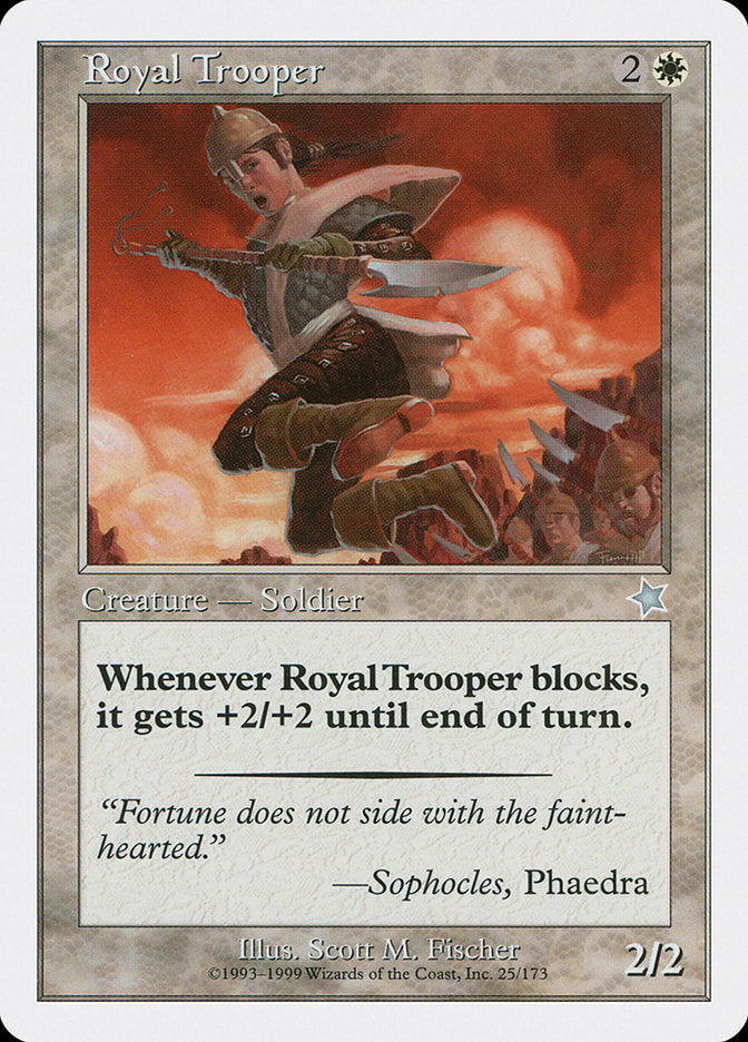 Royal Trooper [Starter 1999] | D20 Games