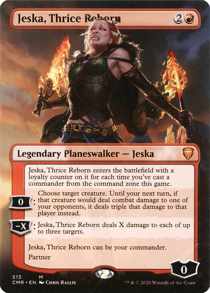 Jeska, Thrice Reborn (Borderless) [Commander Legends] | D20 Games