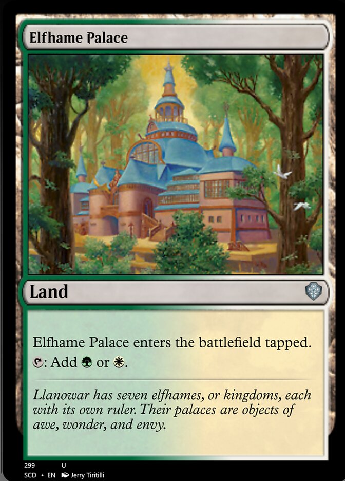 Elfhame Palace [Starter Commander Decks] | D20 Games