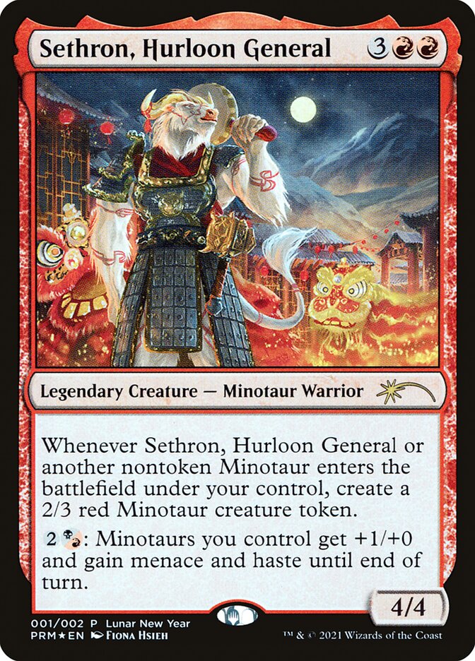 Sethron, Hurloon General [Year of the Ox 2021] | D20 Games