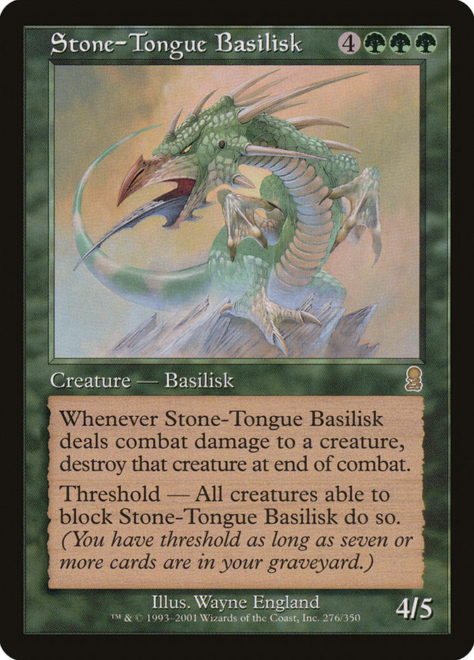 Stone-Tongue Basilisk [Odyssey] | D20 Games