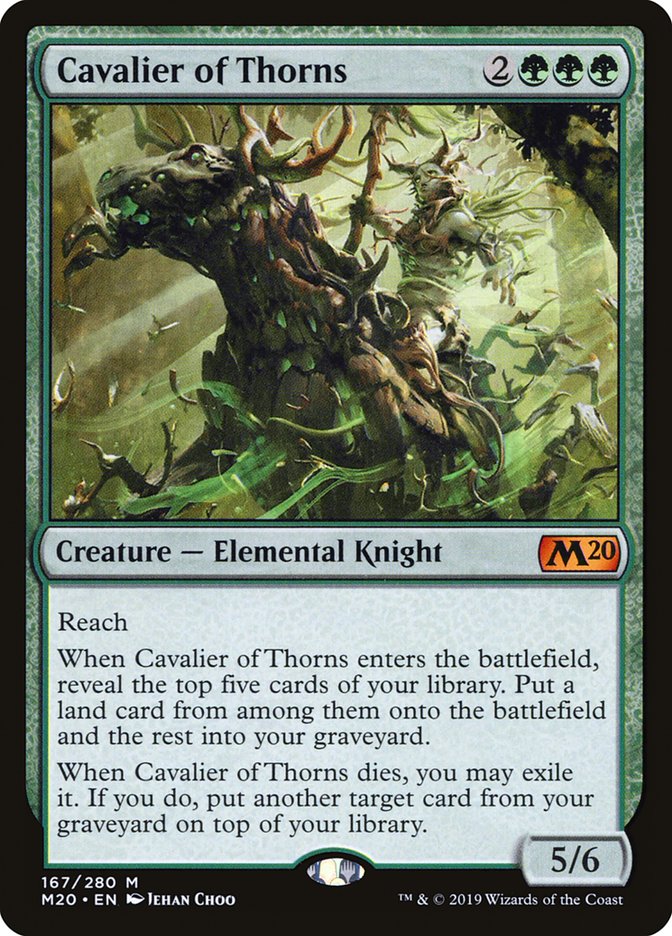 Cavalier of Thorns [Core Set 2020] | D20 Games
