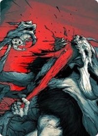 Vorinclex, Monstrous Raider 2 Art Card [Kaldheim: Art Series] | D20 Games