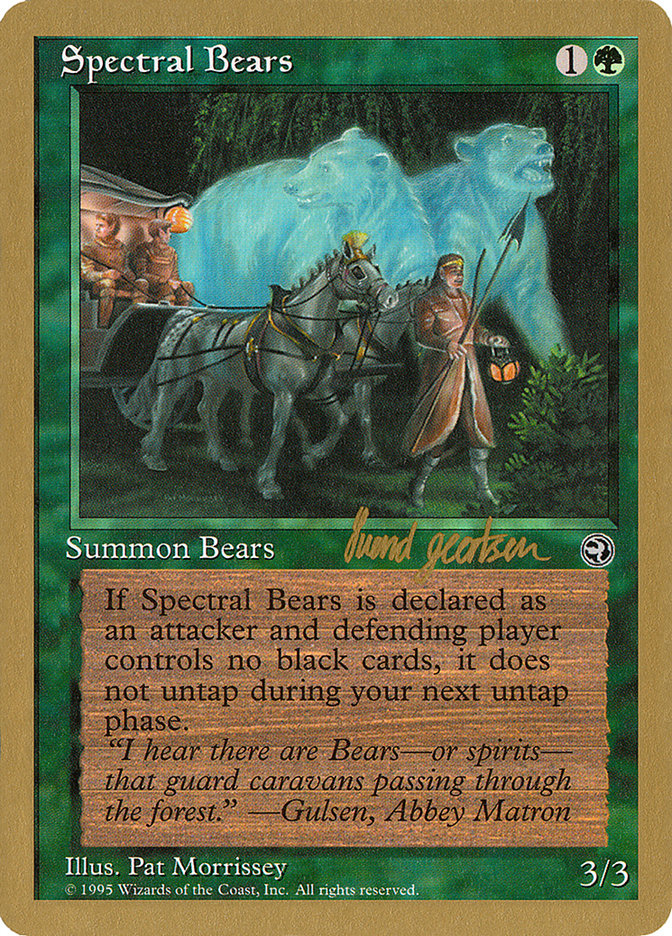 Spectral Bears (Svend Geertsen) [World Championship Decks 1997] | D20 Games