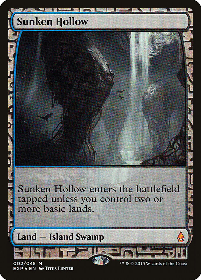 Sunken Hollow [Zendikar Expeditions] | D20 Games