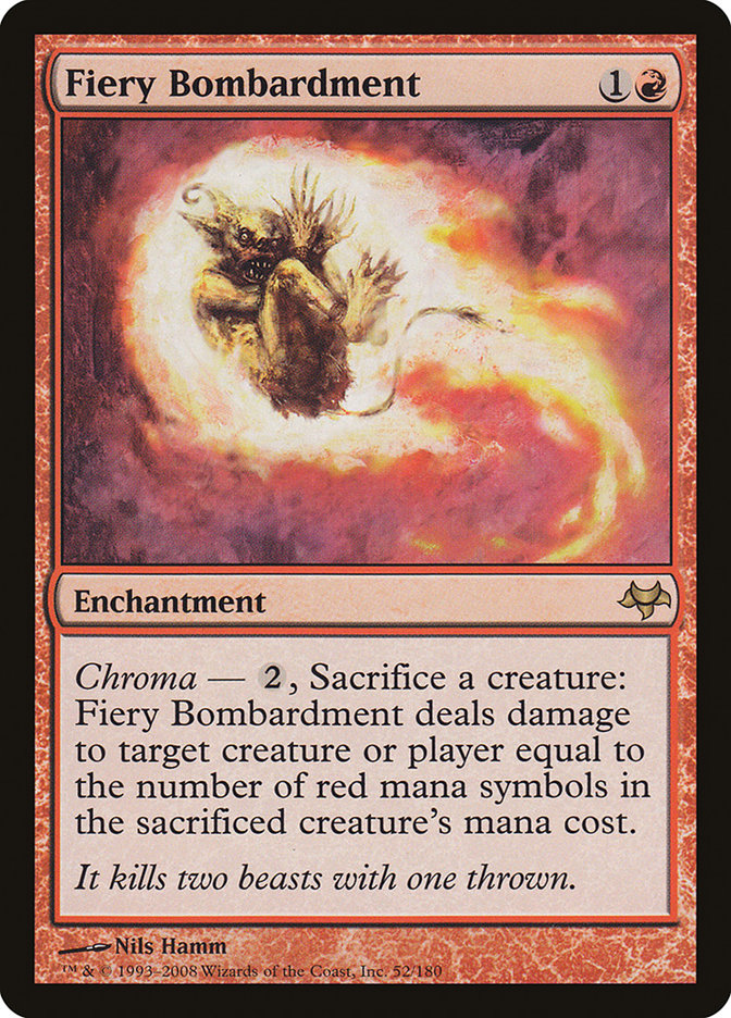 Fiery Bombardment [Eventide] | D20 Games