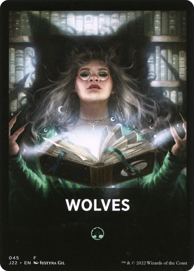 Wolves Theme Card [Jumpstart 2022 Front Cards] | D20 Games