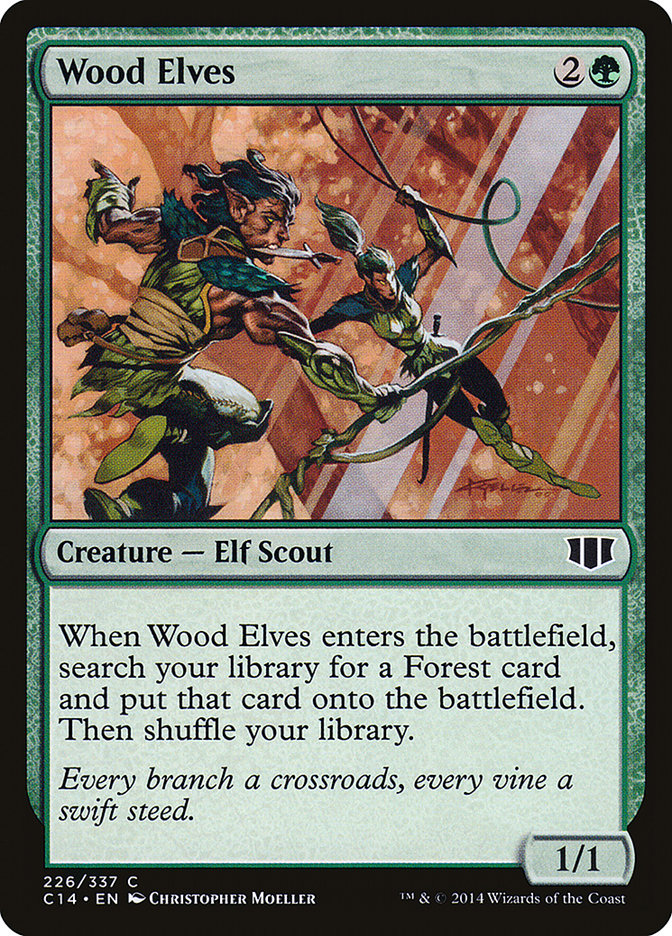 Wood Elves [Commander 2014] | D20 Games