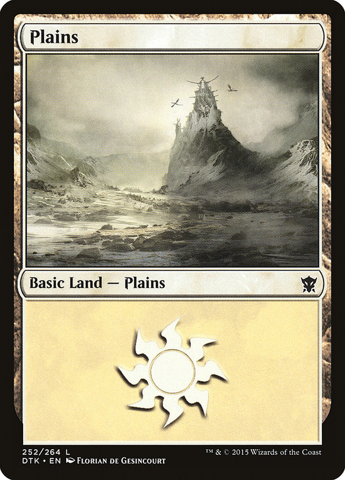 Plains (252) [Dragons of Tarkir] | D20 Games