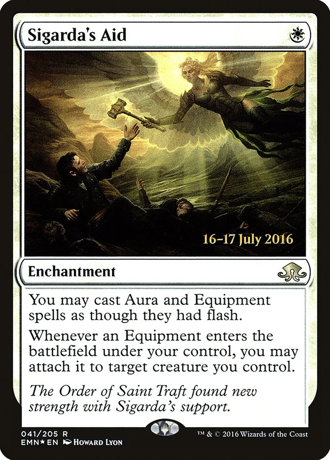 Sigarda's Aid  [Eldritch Moon Prerelease Promos] | D20 Games