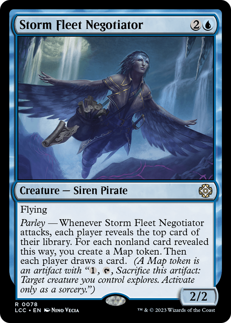 Storm Fleet Negotiator [The Lost Caverns of Ixalan Commander] | D20 Games