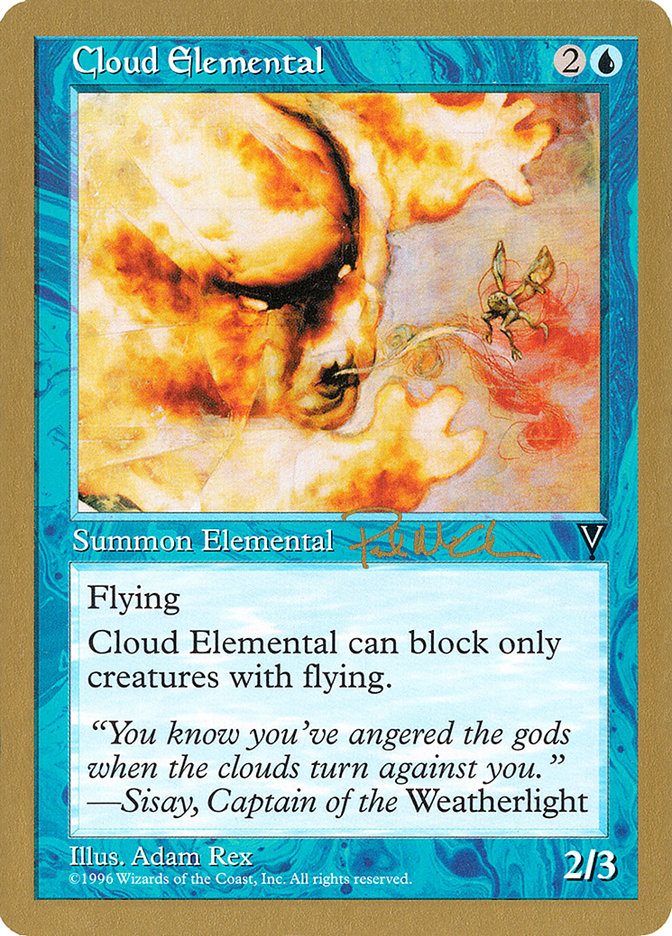 Cloud Elemental (Paul McCabe) [World Championship Decks 1997] | D20 Games
