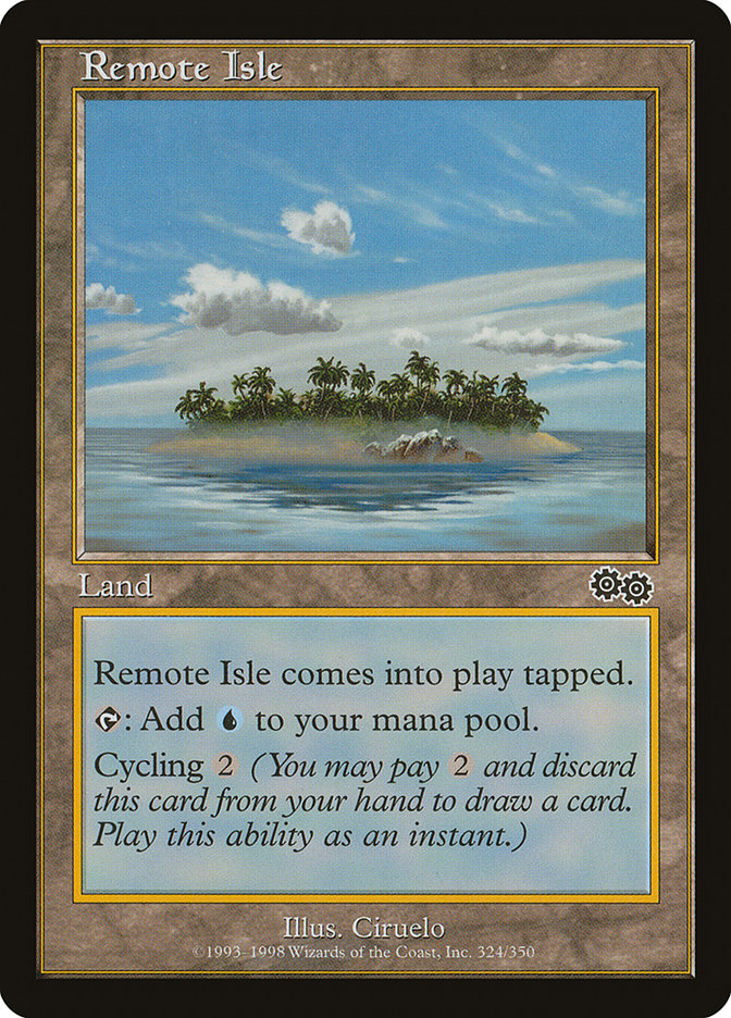 Remote Isle [Urza's Saga] | D20 Games