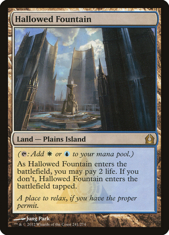 Hallowed Fountain [Return to Ravnica] | D20 Games