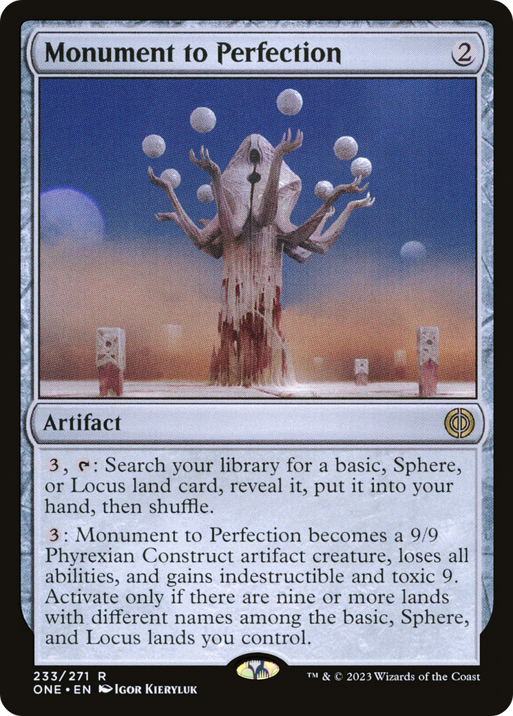 Monument to Perfection [Phyrexia: All Will Be One] | D20 Games