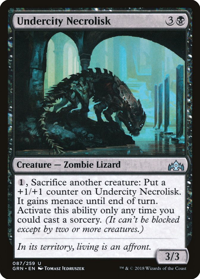 Undercity Necrolisk [Guilds of Ravnica] | D20 Games