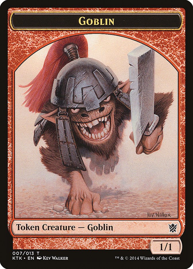 Goblin [Khans of Tarkir Tokens] | D20 Games