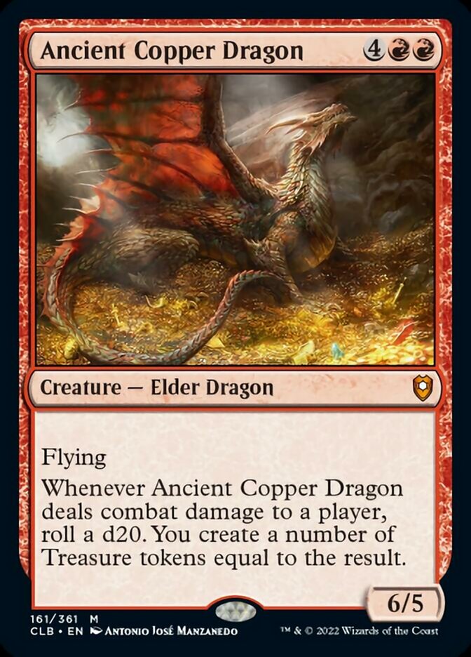 Ancient Copper Dragon [Commander Legends: Battle for Baldur's Gate] | D20 Games