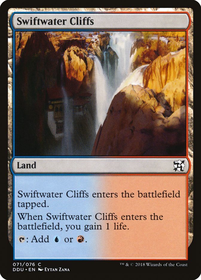 Swiftwater Cliffs [Duel Decks: Elves vs. Inventors] | D20 Games