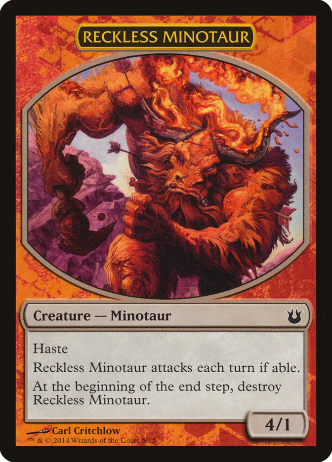 Reckless Minotaur [Born of the Gods Battle the Horde] | D20 Games