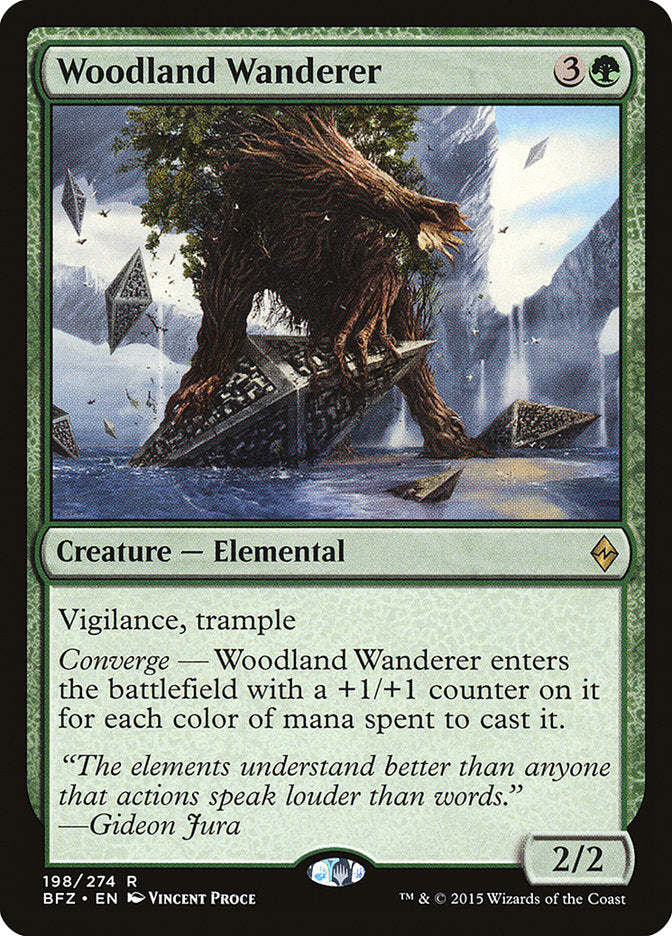 Woodland Wanderer [Battle for Zendikar] | D20 Games