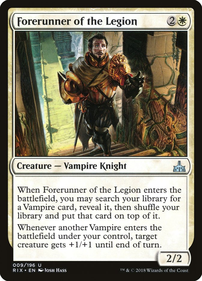 Forerunner of the Legion [Rivals of Ixalan] | D20 Games