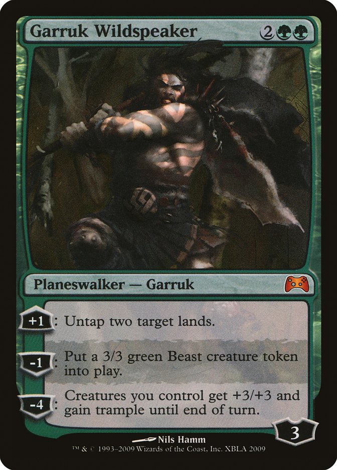 Garruk Wildspeaker (Duels of the Planeswalkers Promos) [Duels of the Planeswalkers Promos 2009] | D20 Games