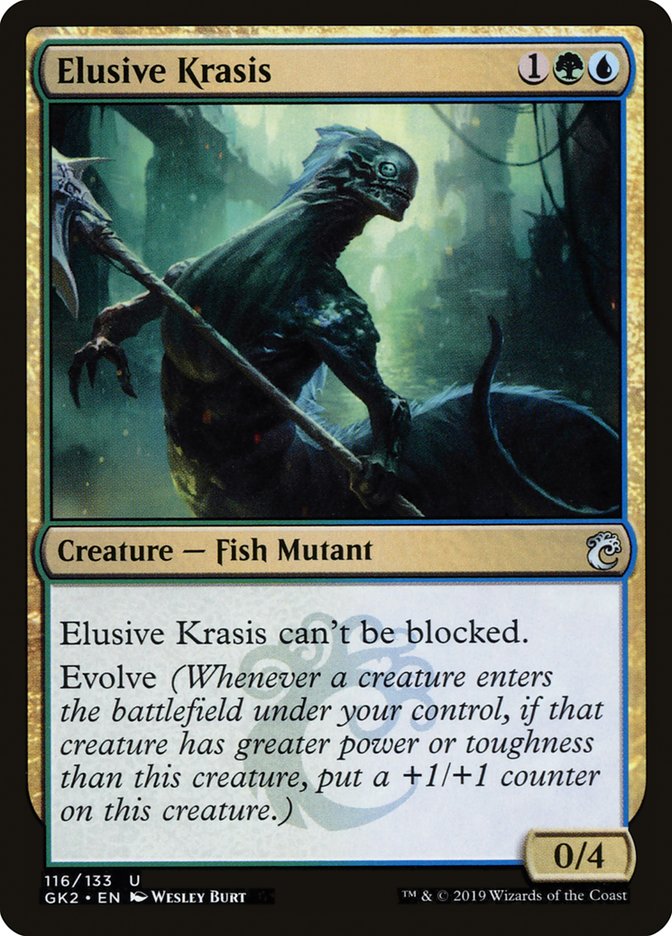 Elusive Krasis [Ravnica Allegiance Guild Kit] | D20 Games