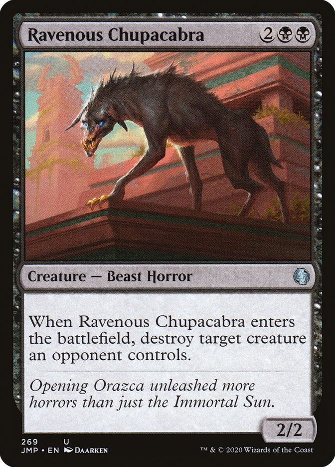 Ravenous Chupacabra [Jumpstart] | D20 Games