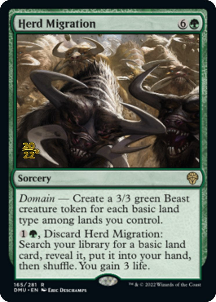 Herd Migration [Dominaria United Prerelease Promos] | D20 Games